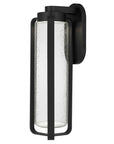 Black Seeded LED Dimmable Outdoor Hanging Light