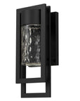 Black Seeded LED Dimmable Outdoor Hanging Light