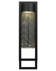 Black Seeded LED Dimmable Outdoor Hanging Light