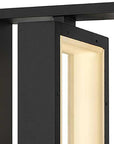 Black LED Dimmable Outdoor Hanging Light