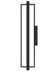 Black LED Dimmable Outdoor Hanging Light