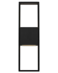 Black LED Dimmable Outdoor Hanging Light