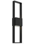 Black LED Dimmable Outdoor Hanging Light