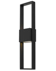 Black LED Dimmable Outdoor Hanging Light