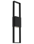 Black LED Dimmable Outdoor Hanging Light