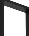 Black LED Dimmable Outdoor Hanging Light