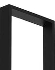 Black LED Dimmable Outdoor Hanging Light