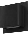 Black LED Dimmable Outdoor Hanging Light