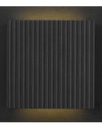 Black LED Dimmable Outdoor Hanging Light