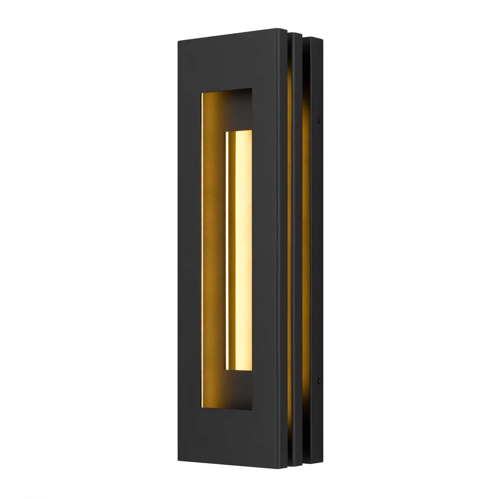 Black LED Dimmable Outdoor Hanging Light