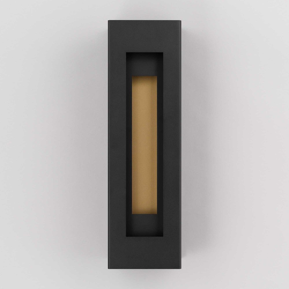 Black LED Dimmable Outdoor Hanging Light