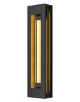 Black LED Dimmable Outdoor Hanging Light