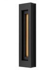Black LED Dimmable Outdoor Hanging Light
