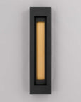 Black LED Dimmable Outdoor Hanging Light