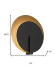 Black LED Dimmable Outdoor Hanging Light