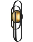 Black LED Dimmable Outdoor Hanging Light