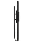 Black LED Dimmable Outdoor Hanging Light