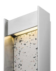 Silver LED Dimmable Outdoor Hanging Light