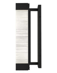 Black Crackled LED Dimmable Outdoor Hanging Light