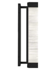 Black Crackled LED Dimmable Outdoor Hanging Light