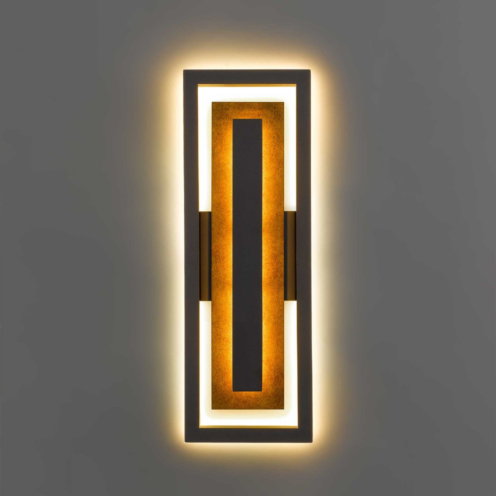 Bronze LED Dimmable Outdoor Hanging Light