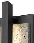 Black LED Dimmable Outdoor Hanging Light