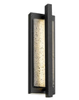 Black LED Dimmable Outdoor Hanging Light