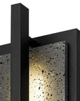 Black LED Dimmable Outdoor Hanging Light