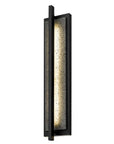 Black LED Dimmable Outdoor Hanging Light