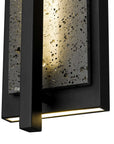 Black LED Dimmable Outdoor Hanging Light