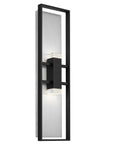 Black LED Dimmable Outdoor Hanging Light