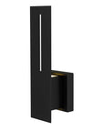 Black LED Dimmable Outdoor Hanging Light