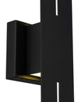 Black LED Dimmable Outdoor Hanging Light