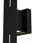 Black LED Dimmable Outdoor Hanging Light