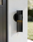 Black LED Dimmable Outdoor Hanging Light