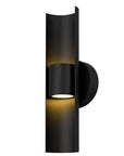 Black LED Dimmable Outdoor Hanging Light