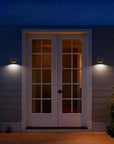 Black LED Dimmable Outdoor Hanging Light