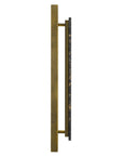 Brass LED Dimmable Outdoor Hanging Light