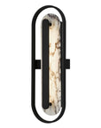 Black LED Dimmable Outdoor Hanging Light