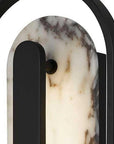 Black LED Dimmable Outdoor Hanging Light