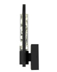 Black Transparent LED Dimmable Outdoor Hanging Light