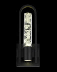 Black Transparent LED Dimmable Outdoor Hanging Light