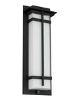 Black Colorful LED Dimmable Outdoor Hanging Light