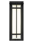 Black Colorful LED Dimmable Outdoor Hanging Light