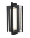 Black LED Dimmable Outdoor Hanging Light