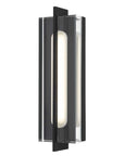 Black LED Dimmable Outdoor Hanging Light
