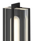 Black LED Dimmable Outdoor Hanging Light