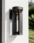 Black LED Dimmable Outdoor Hanging Light