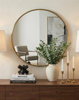 Set of Two 21" White Geometric Table Lamps With Empire Shades