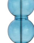 Set of Two 27" Silver Novelty Table Lamps With Drum Shades
